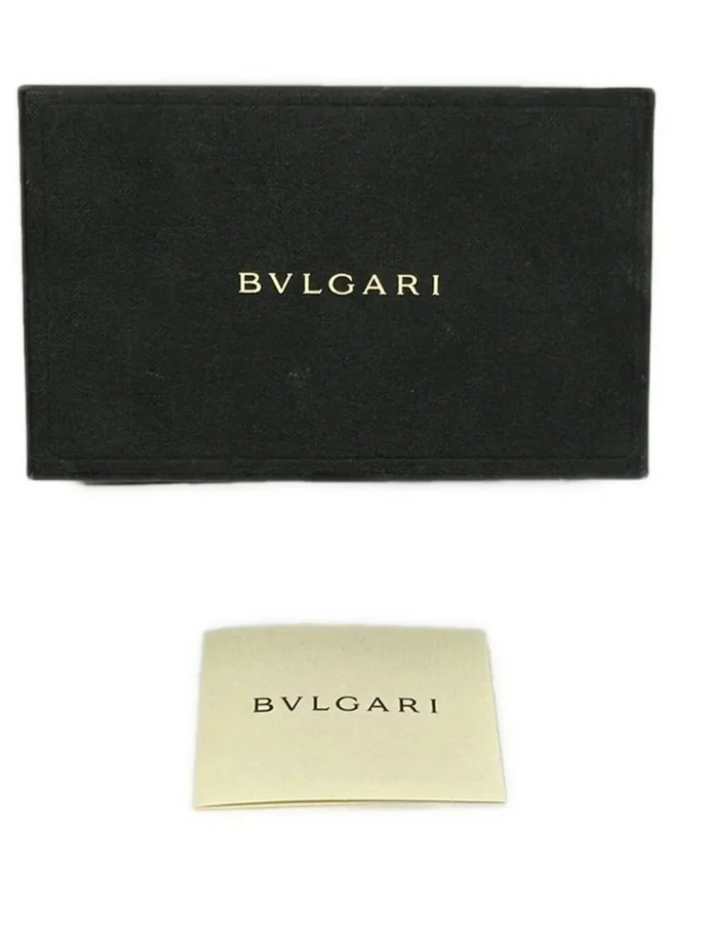 BVLGARI Logo Mania Black Jacquard Pouch